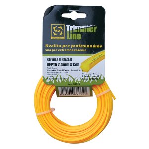 Silon na kosenie Grazer Pro Hepta 1,6 mm, 15 m, Hex