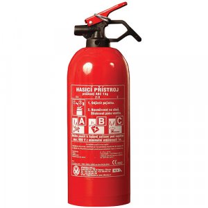 Hasiaci prístroj P1 Če, ABC, 1 kg, 5A, 34B, C