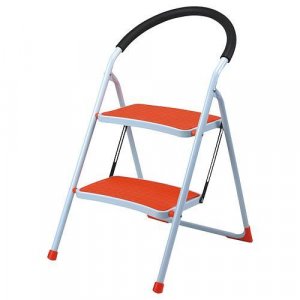 Schodiky WR2061K-1, 2 stup, nosn. 150 kg, oranžové