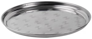 Podnos MagicHome SDT, 45 cm, nerez. okrúhly, tácka