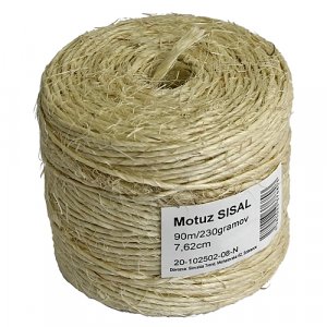 Motuz Sisal 03 090 m/230 g, TubePack