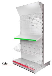 Čelo Racks H11 0665 mm *S*