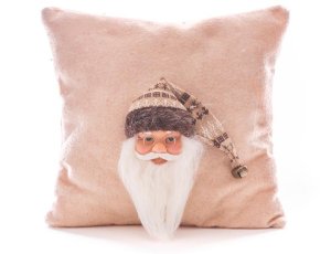 Vankúš MagicHome Vianoce, Santa, 30x30 cm