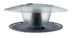 Krmitko Birdyfeed Round, Stone gray, 29,4x25,8x12,2 cm, pre vtaky