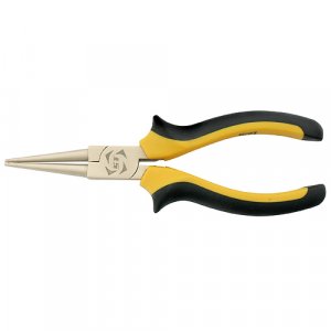 Kliešte Strend Pro PL0086 160 mm, s okrúhlymi čeľusťami, rovné, na poistné krúžky