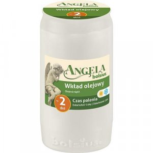 Napln bolsius Angela NR02 biela, 45 h, 110 g, olej