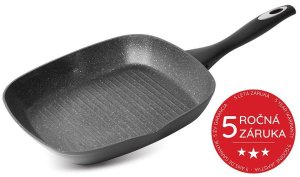 Panvica MagicHome Black Line, grilovacia, 28 cm