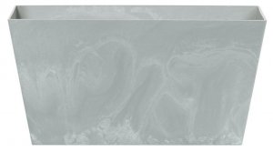 Kvetináč TUBUS Case Beton 600x324x300 mm, vzhľad betón