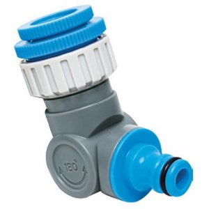 Adaptér AQUACRAFT® 550342, kĺbový,  1/2"-3/4"-1", 360, 180, samec, na hadicu