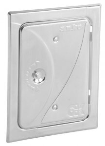 Dvierka Anko C2.1G 120x180 mm, komínové,  ZN