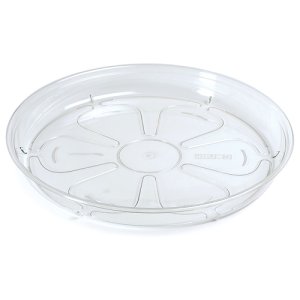 Podložka pod kvetináč COUBI PPC140, okrúhla, transparentná, 140 mm