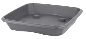 Podložka pod kvetináč Strend Pro ECONOMY SQ3, 35 cm, antracit