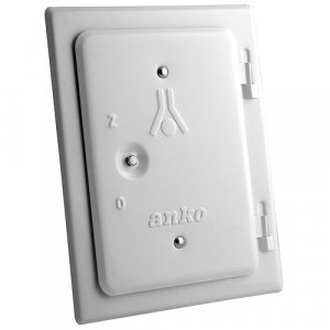 Dvierka Anko C2.1W 120x180 mm, komínové, biele