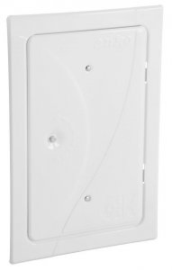 Dvierka Anko C2.2G 160x280 mm, komínové, biele