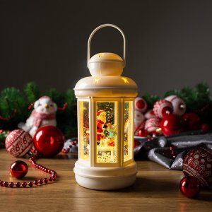 Lampáš MagicHome Vianoce, LED, 3xAAA, plast, 10x10x25 cm