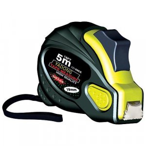 Meter WorkTiger 6E 05,0 m, 19 mm, zvinovací, AutoStop, pogumovaný