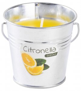 Sviečka Citronella CB143, 80 g, vedierko