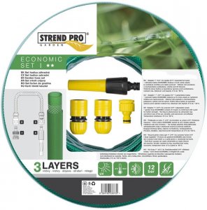 Hadica Strend Pro Economic Set 1/2", L-20 M, adaptér, dýza, spojky