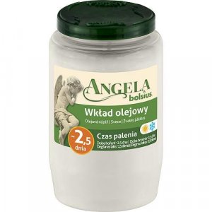 Napln bolsius Angela NR03 biela, 55 h, 150 g, olej