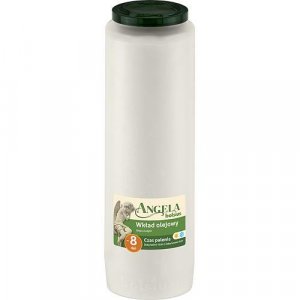 Napln bolsius Angela NR08 biela, 185 h, 550 g, olej