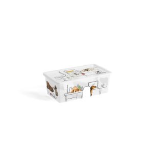 Box KIS C Style Pets XS, 6L, 19x34x12 cm, s vekom