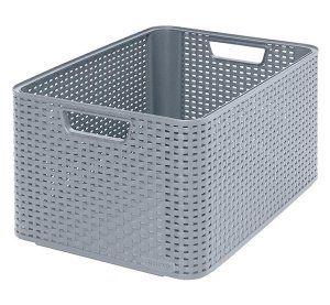 Kôš Curver® STYLE L, sivý, 32,6x43,6x23 cm