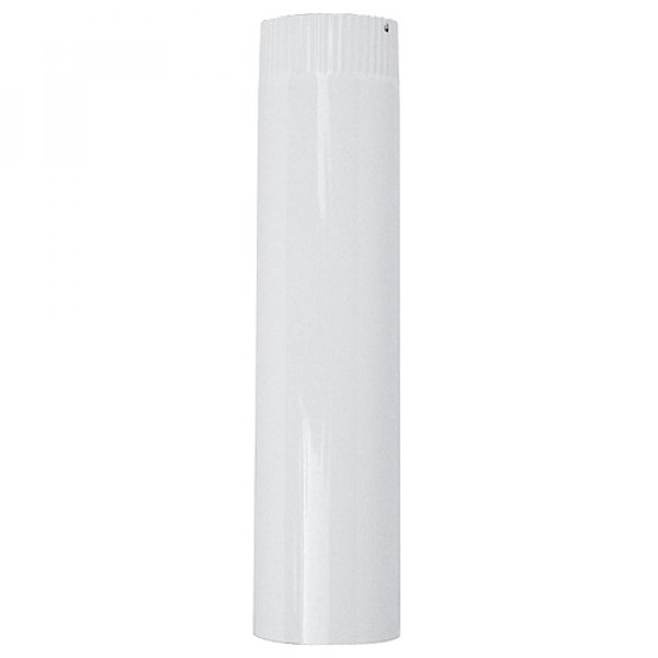 Rura Smalt 0500 mm, biela, smaltovaná, 120 mm