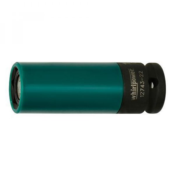 Hlavica whirlpower® 12743-22, 21 mm, 1/2", Magnetic, na skrutky kolies