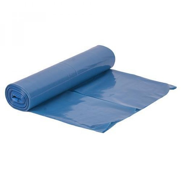 Vrecia ROLO LDPE 070x110x0,050 cm, modré, 15 ks, 120 lit, recyklačné