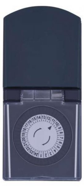 Časovač EMOS P5508, IP44, mechanická spínacia zásuvka, 230 V, 3680 W