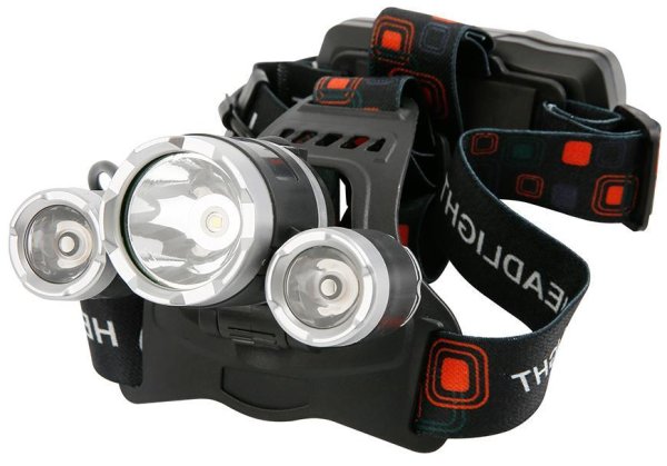 Čelovka Strend Pro Headlight H931, T6+2 XPE 300 lm, 1200mAh, USB nabíjanie