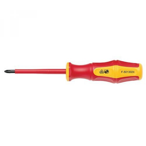 Skrutkovač Strend Pro CX547C, VDE PZ0x060 mm, Pozidriv, elektrikársky