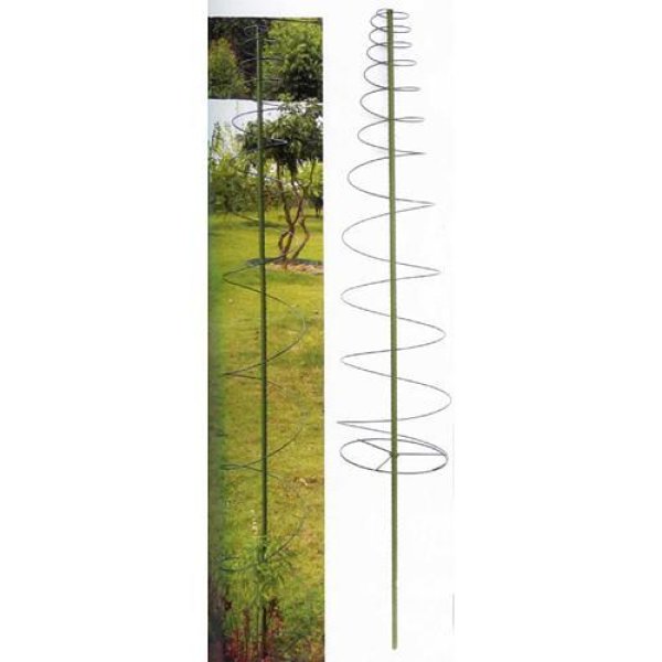 Tyč GreenGarden TOMA, 165x30 cm +3 spony, špirálová, oporná na paradajky a rastliny