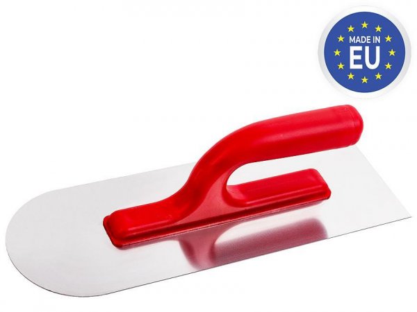 Hladítko Strend Pro Premium, plast. rúčka, zaoblené, 320x110 mm, nerez