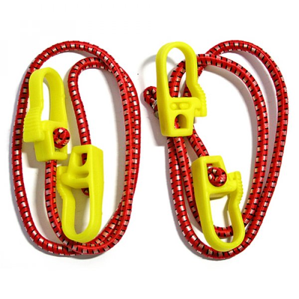 Guma upínacia Strend Pro LB321, 8 mm, 2x 100 cm, s PVC karabínkami