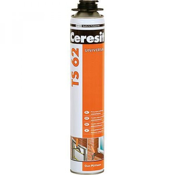 Pena CERESIT TS 62 PU Summer PRO, 750 ml, UNIVERSAL, pištoľová