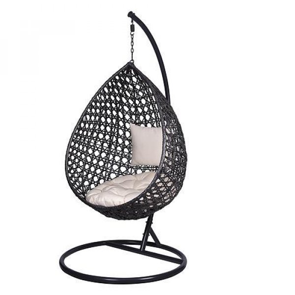 Kreslo JAKARTA, PE, rattan, hojdacie