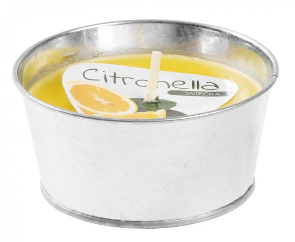 Sviečka Citronella CB146, 130 g, vedro