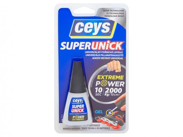 Lepidlo Ceys SUPERUNIC IMMEDATE POWER, sekundové, 5 g, štetec