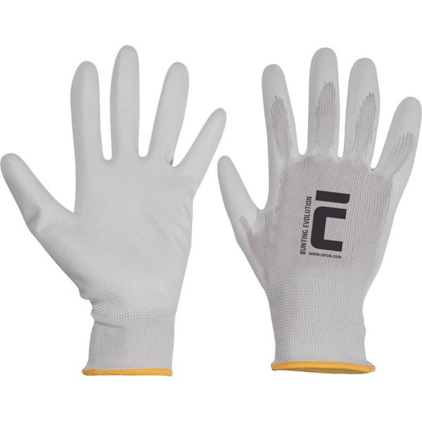 Rukavice BUNTING Evolution White (M) záhradné