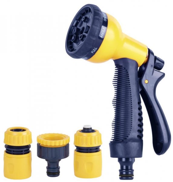 Sada zavlažovacia Strend Pro Garden TS4020, záhradná, 1x pištoľ, 2x spojka, 1x adaptér