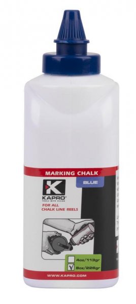 Púder KAPRO® 222 113 g, značkovací prášok, modrý