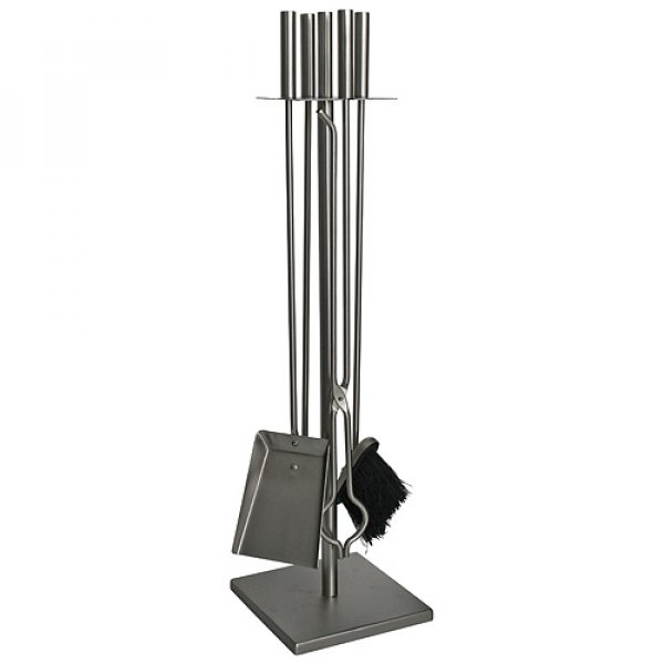 Sada kutac Homefire FT075BA, ku krbu, 4 dielna, čierna, 81 cm
