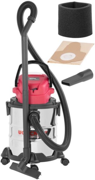 Vysávač Worcraft CVC-S20Li-20L, 20V, Wet&Dry, suché/mokré vysávanie, priemyselný