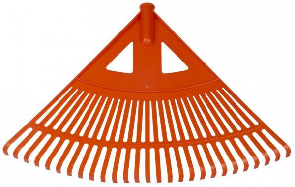 Hrable R130, 27 zubé, 58 cm, vejárové, plastové, bez násady