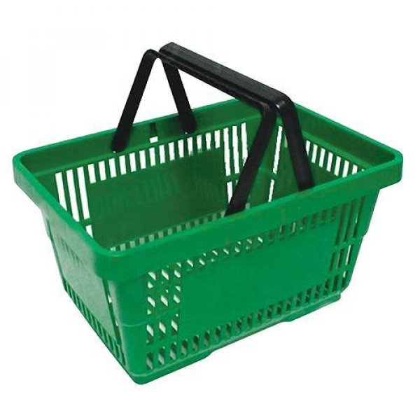 Košík Racks Shopper, 20 lit, zelený, nákupný