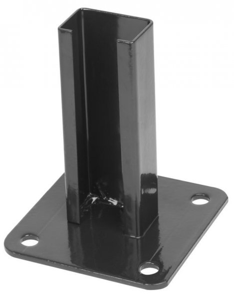 Pätka Strend Pro EUROSTANDARD, antracit, RAL7016, na ukotvenie, pre stĺpik 60x40 mm