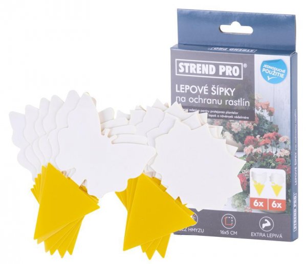 Šípka Strend Pro, na ochranu rastlín pred škodcami, lepová, bal. 12ks