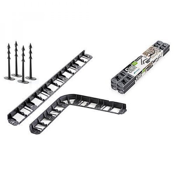 Obruba Garden Border 1045, 8.0 m, čierna, 28 tŕňov