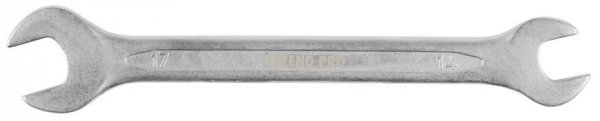 Kľúč Strend Pro 3113 14x17 mm, vidlicový, obojstranný, Cr-V